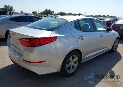 2014 Kia Optima Lx z USA, uszkodzony, nr VIN KNAGM4A7XE5464281